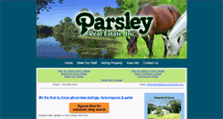 Desktop Screenshot of parsleyrealestate.com